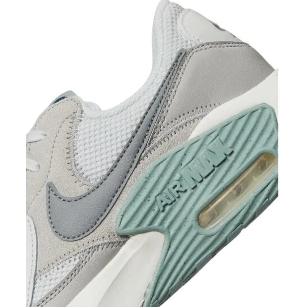 Nike Air Max Excee Mens White Grey Teal Sneakers FZ5486-006 Size 8.5